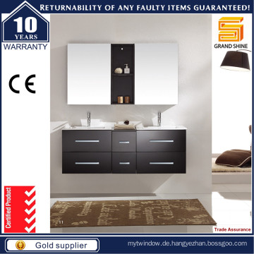 High End Customized Schwarz Malerei Badezimmer Vanity Unit